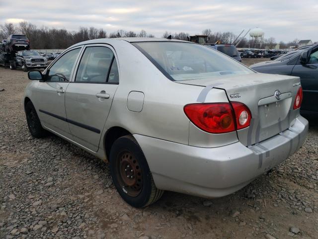 JTDBR32E730026950 - 2003 TOYOTA COROLLA CE SILVER photo 2