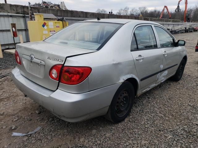 JTDBR32E730026950 - 2003 TOYOTA COROLLA CE SILVER photo 3