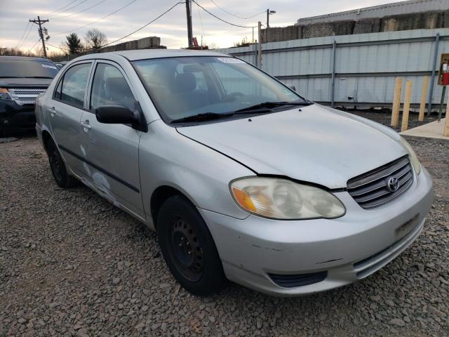 JTDBR32E730026950 - 2003 TOYOTA COROLLA CE SILVER photo 4