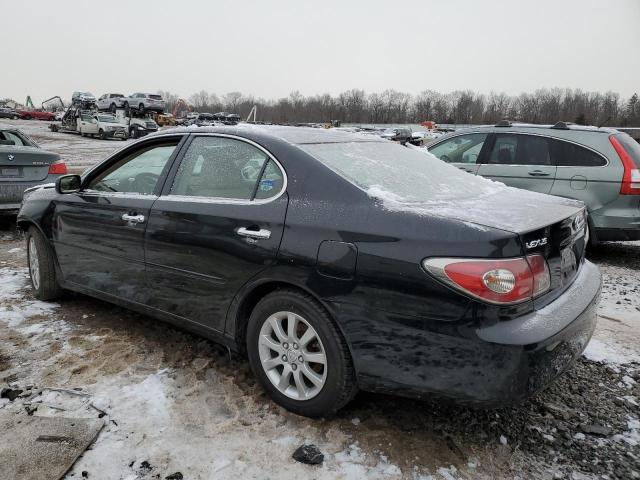 JTHBA30G045052529 - 2004 LEXUS ES 330 BLACK photo 2