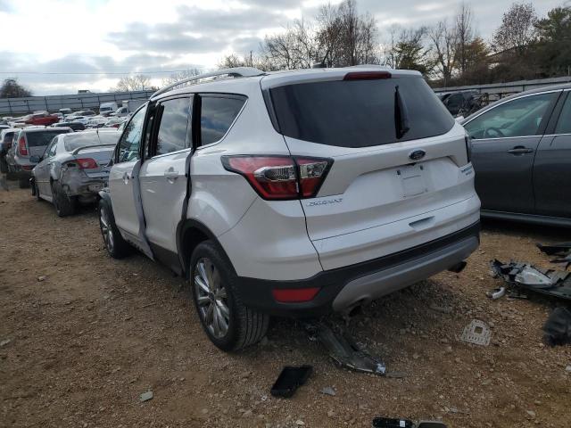 1FMCU0JD7HUA81503 - 2017 FORD ESCAPE TITANIUM WHITE photo 2