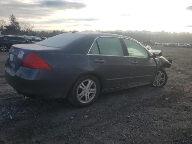 1HGCM56817A205733 - 2007 HONDA ACCORD EX GRAY photo 3