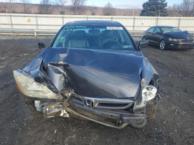 1HGCM56817A205733 - 2007 HONDA ACCORD EX GRAY photo 5