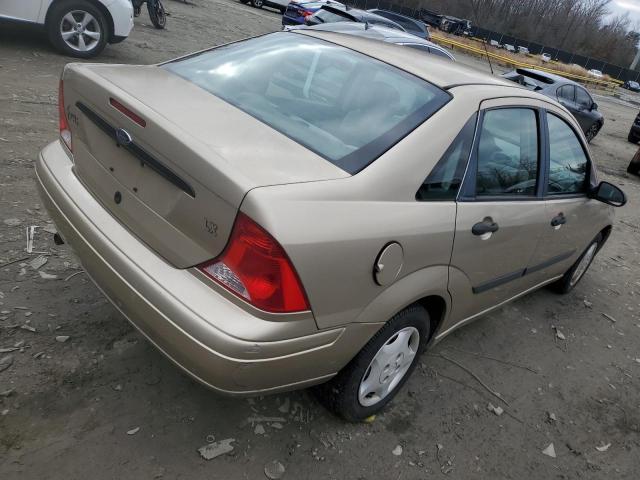 1FAFP33P3YW425923 - 2000 FORD FOCUS LX GOLD photo 3