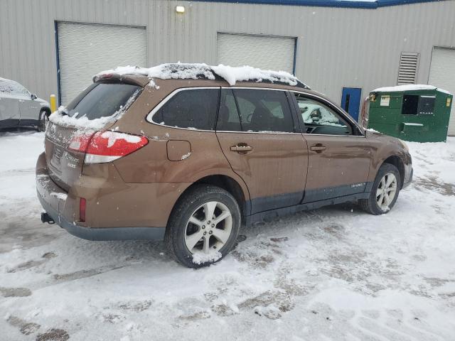 4S4BRBKC6D3260243 - 2013 SUBARU OUTBACK 2.5I LIMITED TAN photo 3