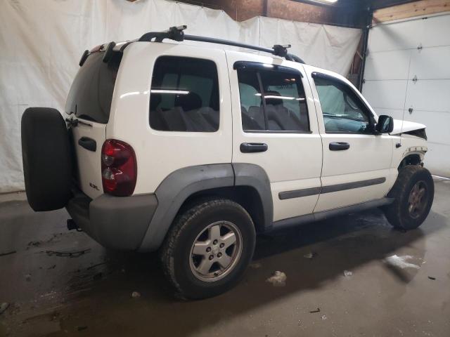 1J4GL48K57W721287 - 2007 JEEP LIBERTY SPORT WHITE photo 3