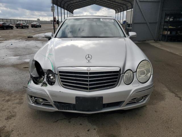 WDBUF56X08B231349 - 2008 MERCEDES-BENZ E 350 SILVER photo 5