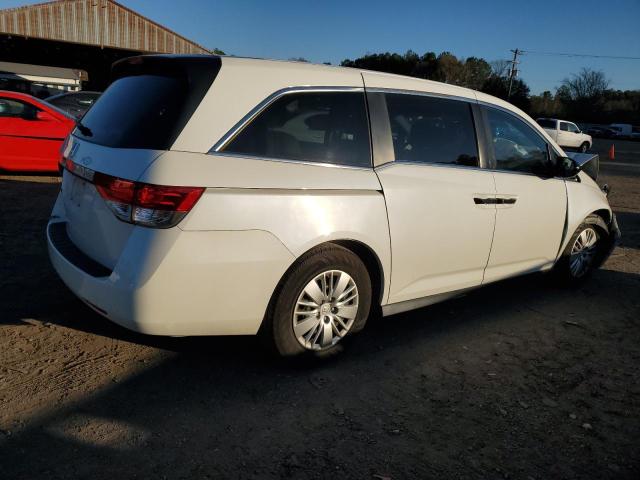 5FNRL5H26GB163782 - 2016 HONDA ODYSSEY LX WHITE photo 3