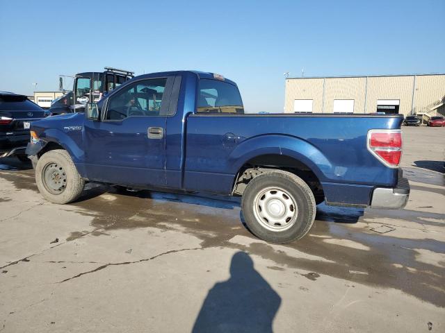 1FTMF1CM8BFB08984 - 2011 FORD F150 BLUE photo 2