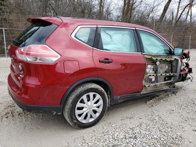 5N1AT2MV4GC821605 - 2016 NISSAN ROGUE S RED photo 3