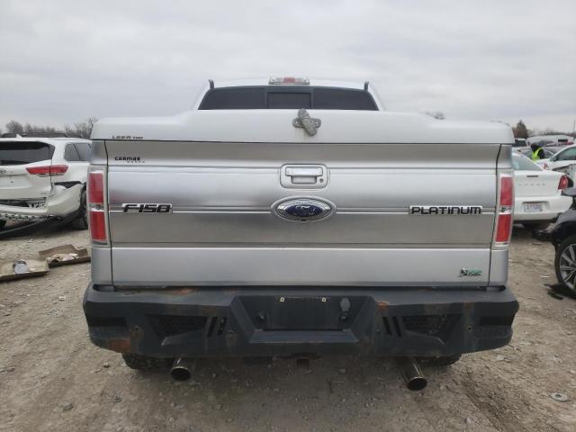 1FTFW1EV7AFB87867 - 2010 FORD F150 SUPERCREW SILVER photo 6