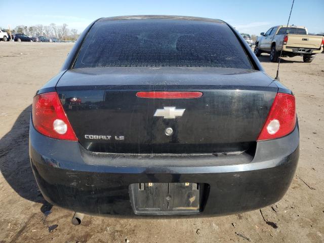 1G1AK55F977205903 - 2007 CHEVROLET COBALT LS BLACK photo 6