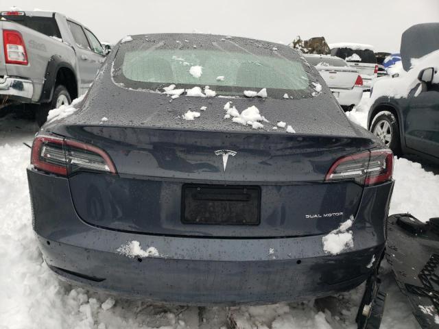 5YJ3E1EB1LF807650 - 2020 TESLA MODEL 3 BLUE photo 6