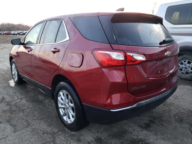 3GNAXKEVXML339994 - 2021 CHEVROLET EQUINOX LT MAROON photo 2