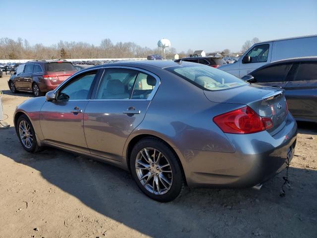 JNKBV61F08M270199 - 2008 INFINITI G35 SILVER photo 2