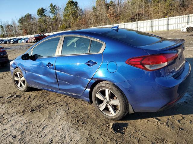 3KPFL4A77JE280142 - 2018 KIA FORTE LX BLUE photo 2