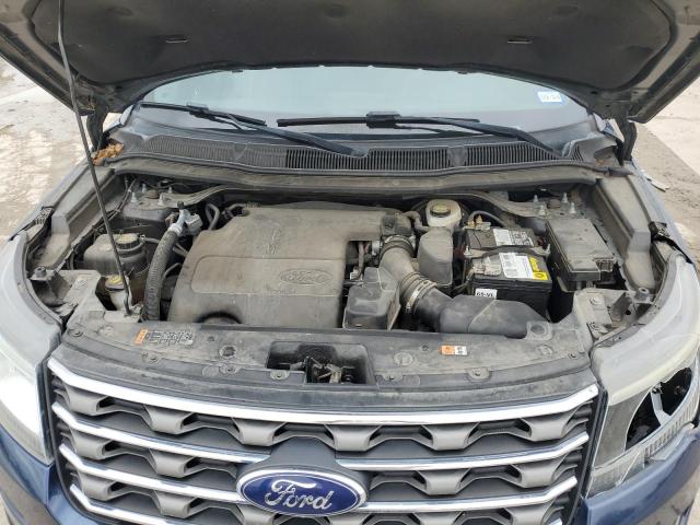 1FM5K7B82GGC21768 - 2016 FORD EXPLORER BLUE photo 11