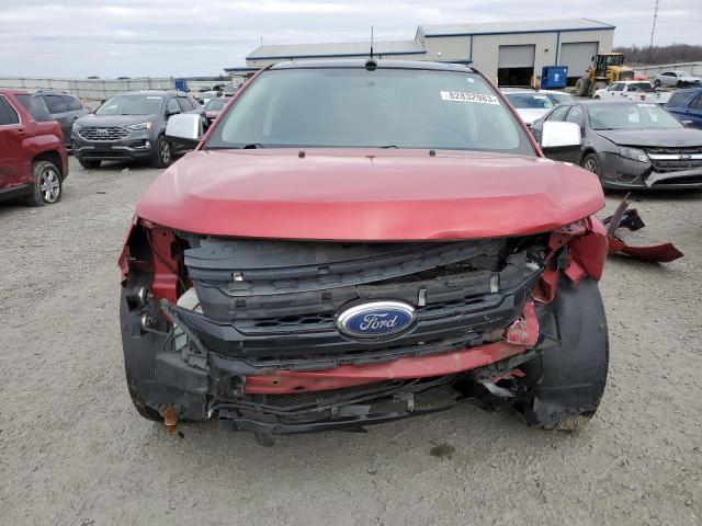 2FMDK4AK1BBA41141 - 2011 FORD EDGE SPORT RED photo 5