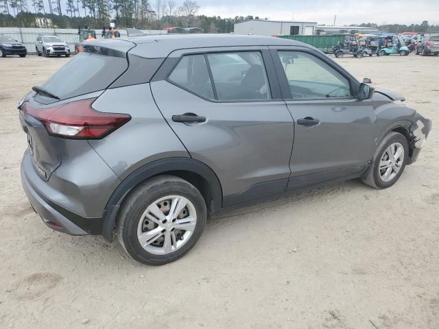 3N1CP5BV7ML493797 - 2021 NISSAN KICKS S GRAY photo 3