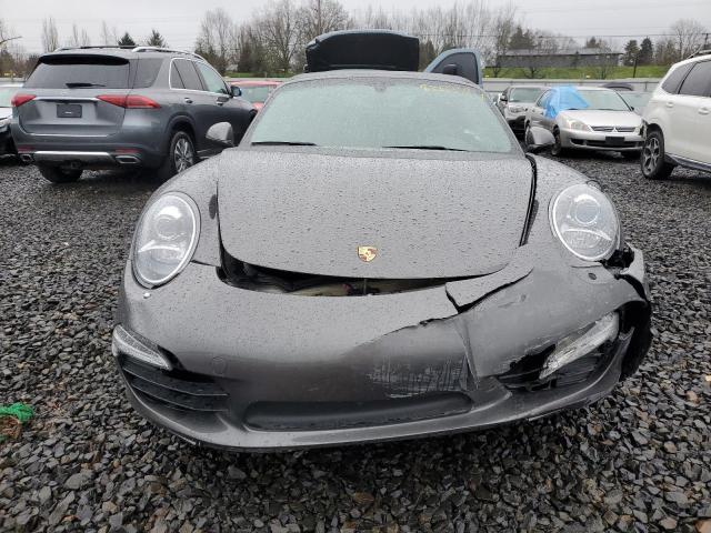 WP0CA2A98ES140697 - 2014 PORSCHE 911 CARRERA GRAY photo 5