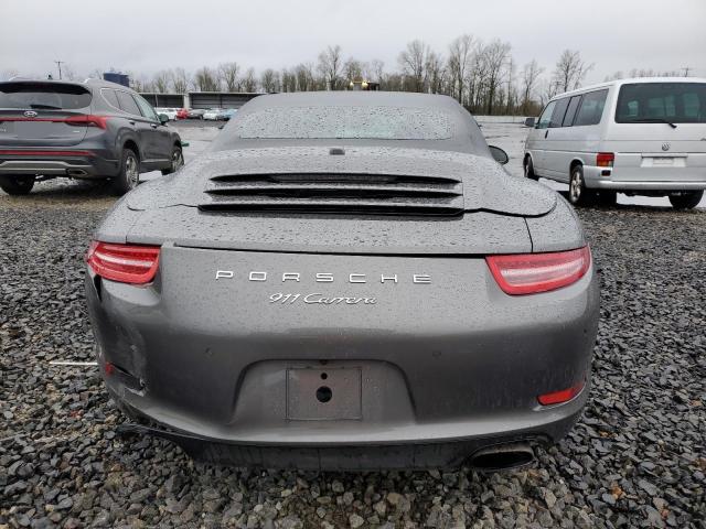 WP0CA2A98ES140697 - 2014 PORSCHE 911 CARRERA GRAY photo 6