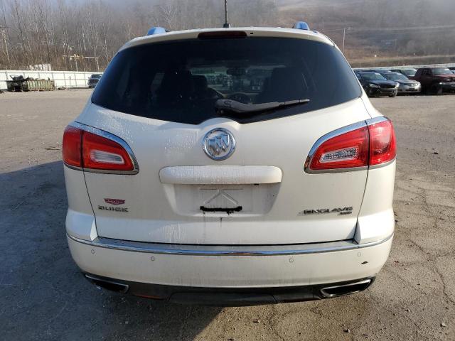 5GAKVBKD8FJ233697 - 2015 BUICK ENCLAVE WHITE photo 6