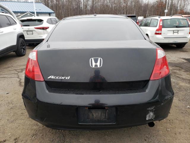 1HGCS12889A001759 - 2009 HONDA ACCORD EXL BLACK photo 6