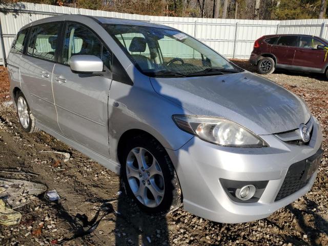 JM1CR29L090336773 - 2009 MAZDA MAZDA5 SILVER photo 4