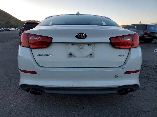 KNAGM4A79F5664599 - 2015 KIA OPTIMA LX WHITE photo 6