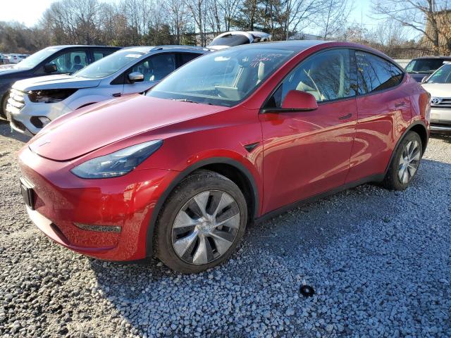 7SAYGAEE3NF534050 - 2022 TESLA MODEL Y RED photo 1