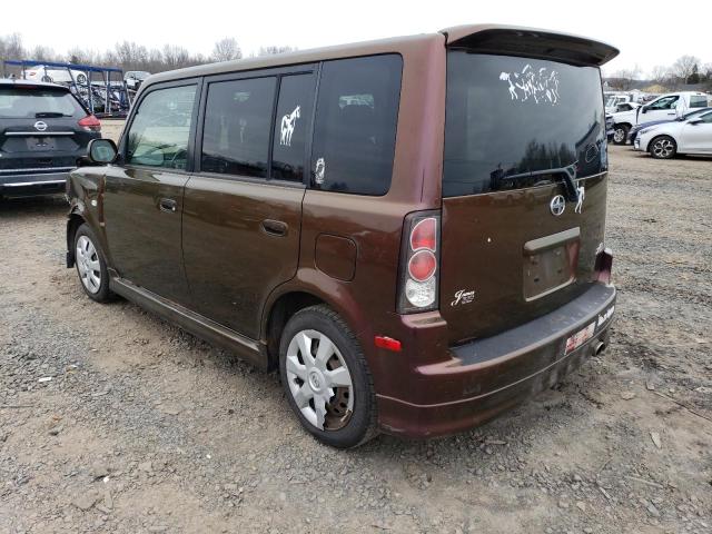 JTLKT324364122133 - 2006 TOYOTA SCION XB MAROON photo 2