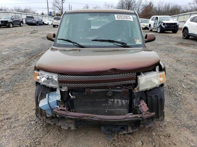 JTLKT324364122133 - 2006 TOYOTA SCION XB MAROON photo 5