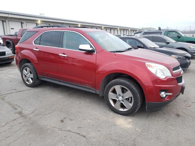 1GNALBEK1EZ127481 - 2014 CHEVROLET EQUINOX LT RED photo 4