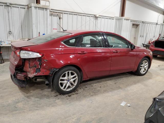 3FA6P0HR5DR131560 - 2013 FORD FUSION SE RED photo 3