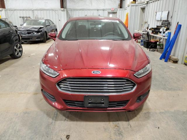 3FA6P0HR5DR131560 - 2013 FORD FUSION SE RED photo 5