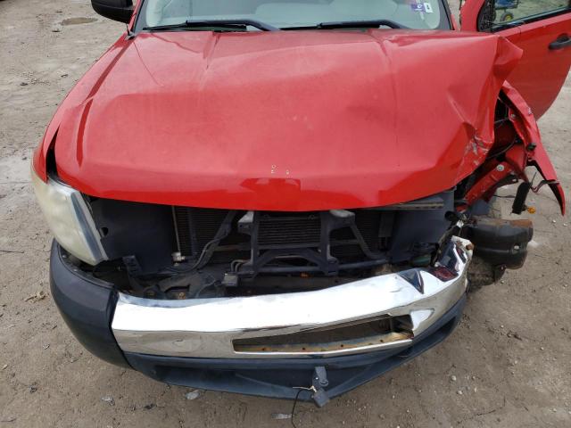 1GCPKPE08AZ293489 - 2010 CHEVROLET SILVERADO K1500 RED photo 11