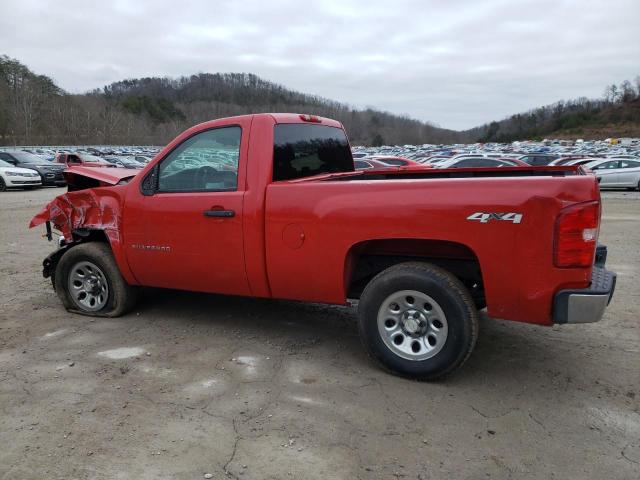 1GCPKPE08AZ293489 - 2010 CHEVROLET SILVERADO K1500 RED photo 2