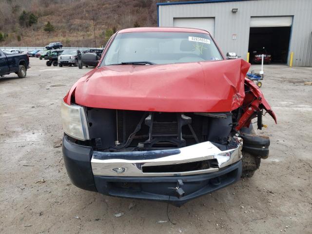 1GCPKPE08AZ293489 - 2010 CHEVROLET SILVERADO K1500 RED photo 5