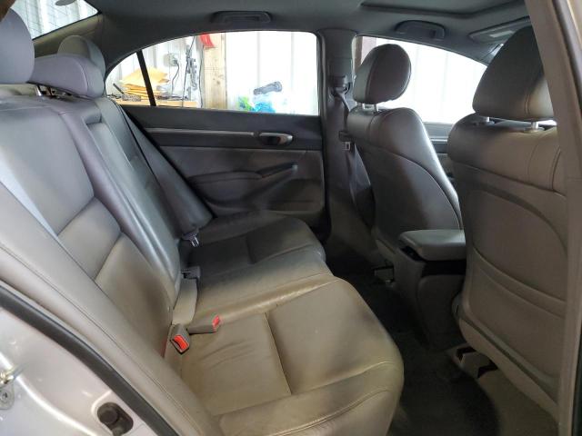 2HGFA16978H505643 - 2008 HONDA CIVIC EXL ვერცხლისფერი ფოტო 10