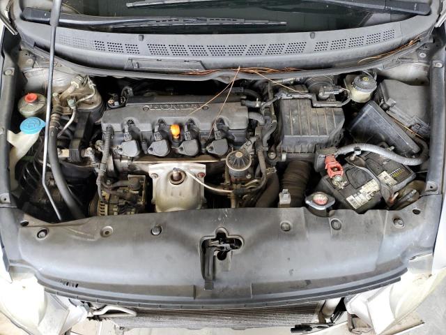 2HGFA16978H505643 - 2008 HONDA CIVIC EXL ვერცხლისფერი ფოტო 11