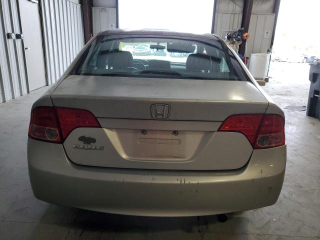 2HGFA16978H505643 - 2008 HONDA CIVIC EXL SILVER photo 6