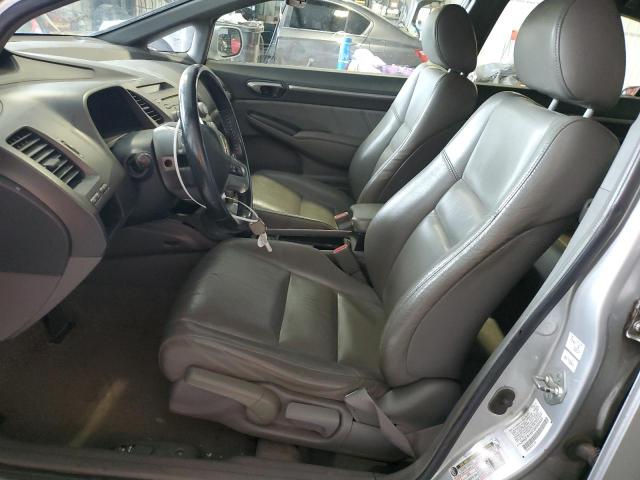 2HGFA16978H505643 - 2008 HONDA CIVIC EXL SILVER photo 7