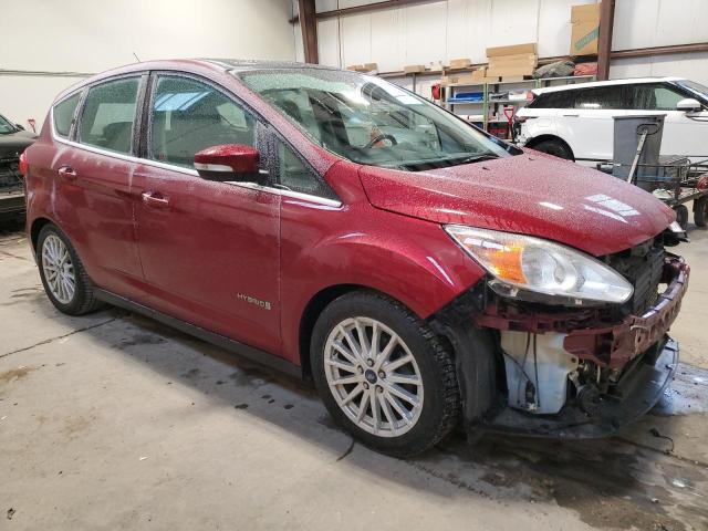 1FADP5BU4DL526247 - 2013 FORD C-MAX SEL RED photo 4