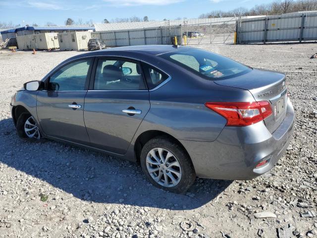 3N1AB7AP8KY277686 - 2019 NISSAN SENTRA S GRAY photo 2