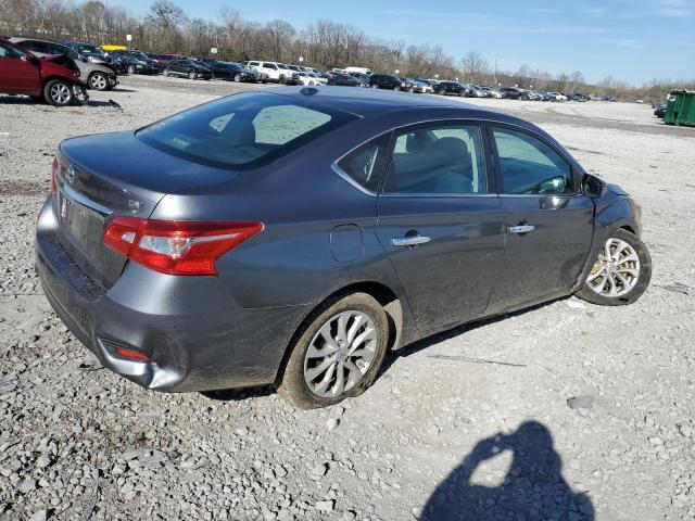 3N1AB7AP8KY277686 - 2019 NISSAN SENTRA S GRAY photo 3