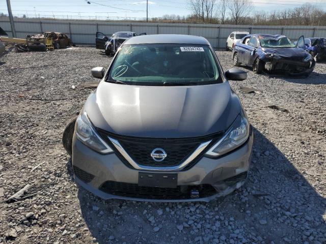 3N1AB7AP8KY277686 - 2019 NISSAN SENTRA S GRAY photo 5