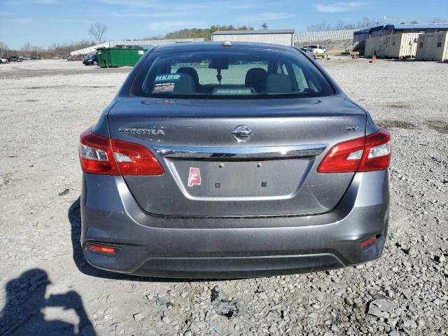 3N1AB7AP8KY277686 - 2019 NISSAN SENTRA S GRAY photo 6