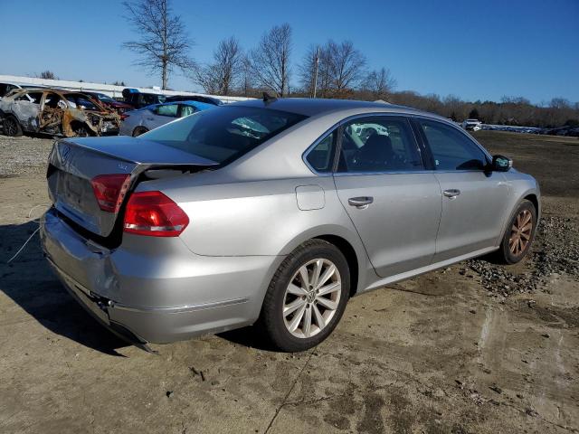 1VWCP7A39DC137370 - 2013 VOLKSWAGEN PASSAT SEL SILVER photo 3