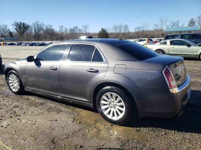 2C3CCAAG0DH551525 - 2013 CHRYSLER 300 GRAY photo 2