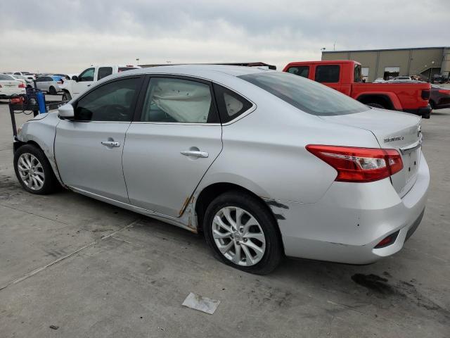 3N1AB7APXKL627090 - 2019 NISSAN SENTRA S SILVER photo 2